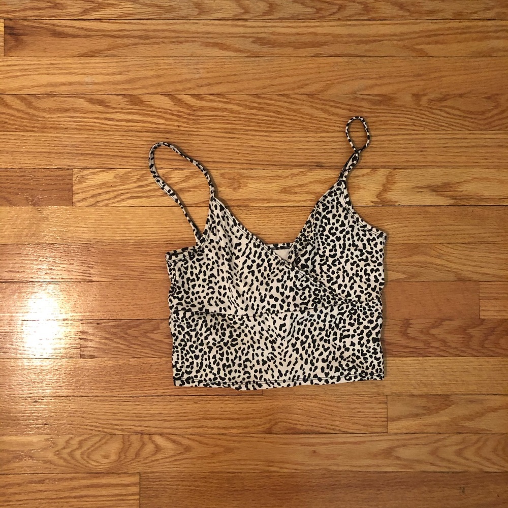 Shein Leopard Cami Top